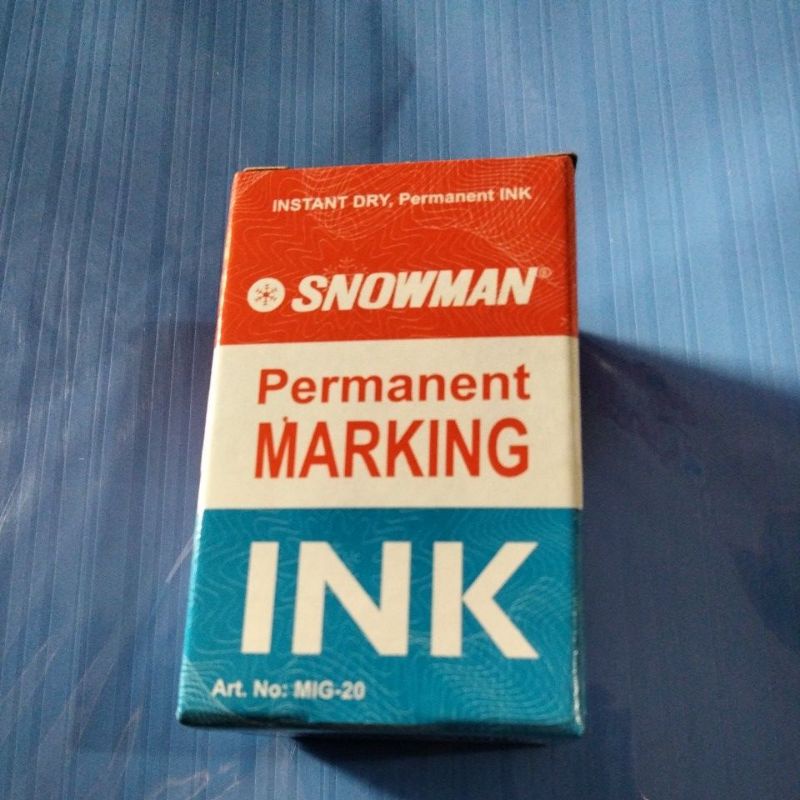 

Tinta Spidol Permanent Hitam,Biru dan Merah
