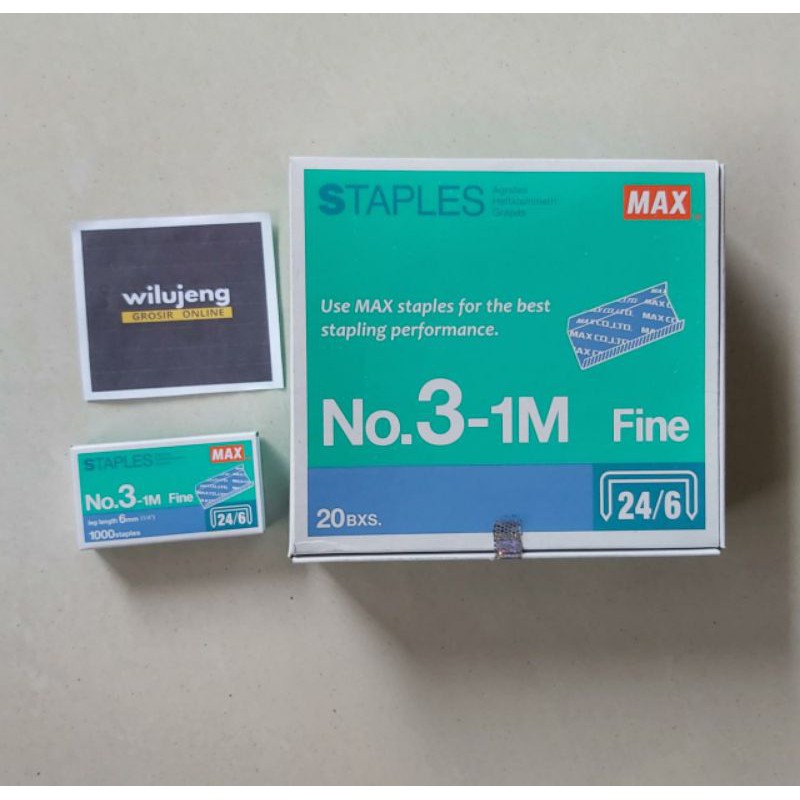 

Isi Staples No.3 MAX (pcs) (53gr)