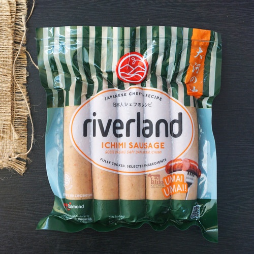 Riverland Ichimi Beef Sausage / Sosis Sapi Pedas Ala Jepang 360gr