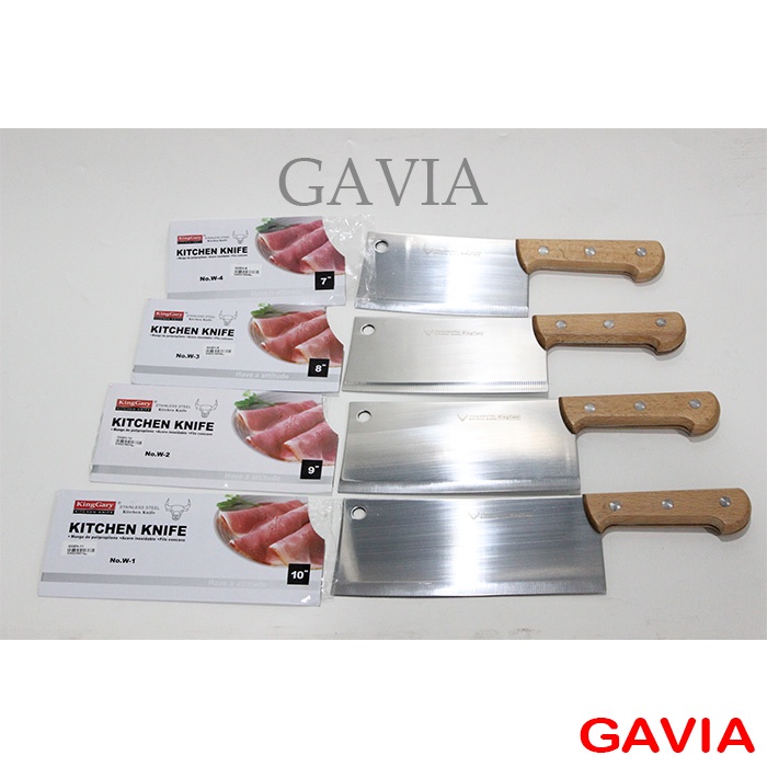 Pisau Daging Super Tajam Stainless / Pisau Daging dan Tulang / Pisau Sapi Ayam GDZH-8-9-10-11