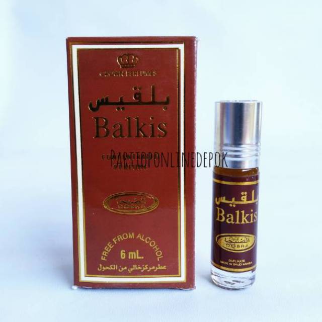 Parfum Minyak Wangi Arab Dobha Aroma Balkis 6ml Original