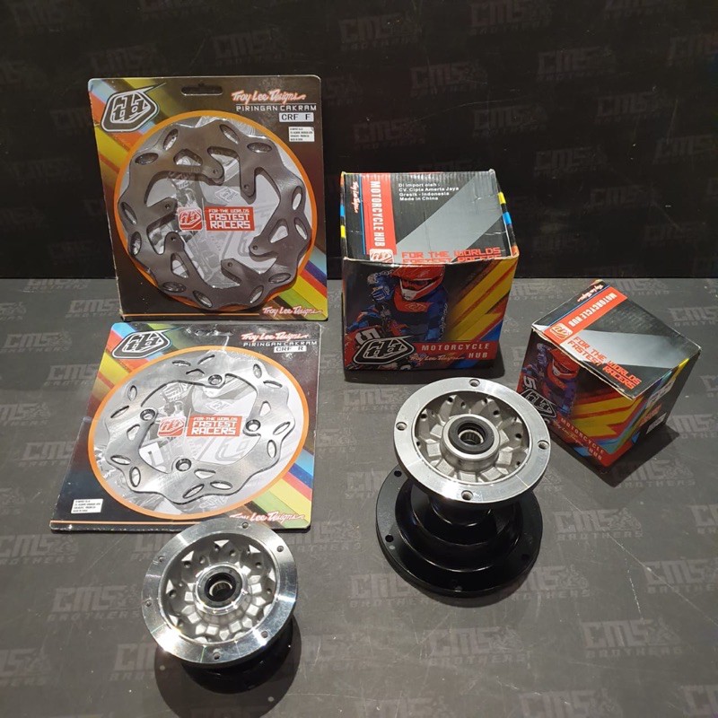 Tromol Set TLD CRF150 36H Model KLX Hitam