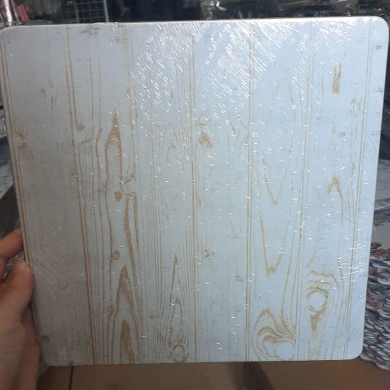 tatakan kue kotak 25cm motif RANDOM! / pcs cake board premium