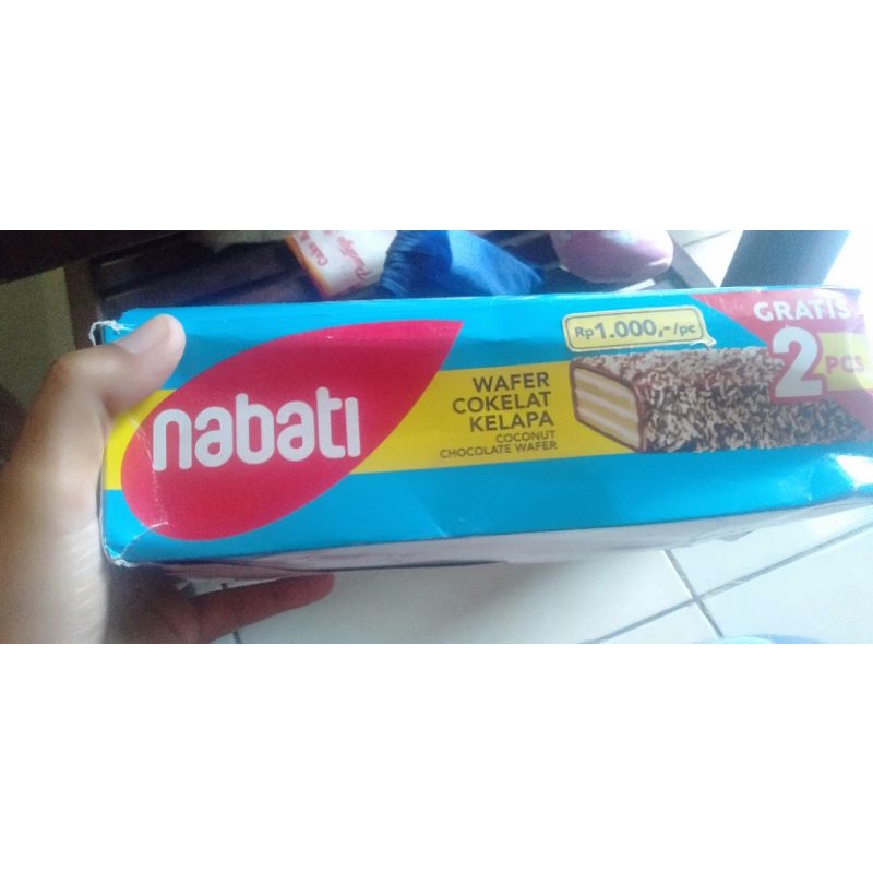 

nabati wafer coklat kelapa