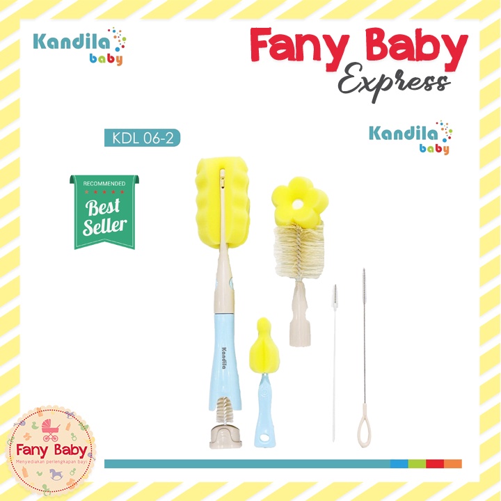 KANDILA 6 IN 1 BOTTLE BRUSH KANDILA BABY / KDL06-2