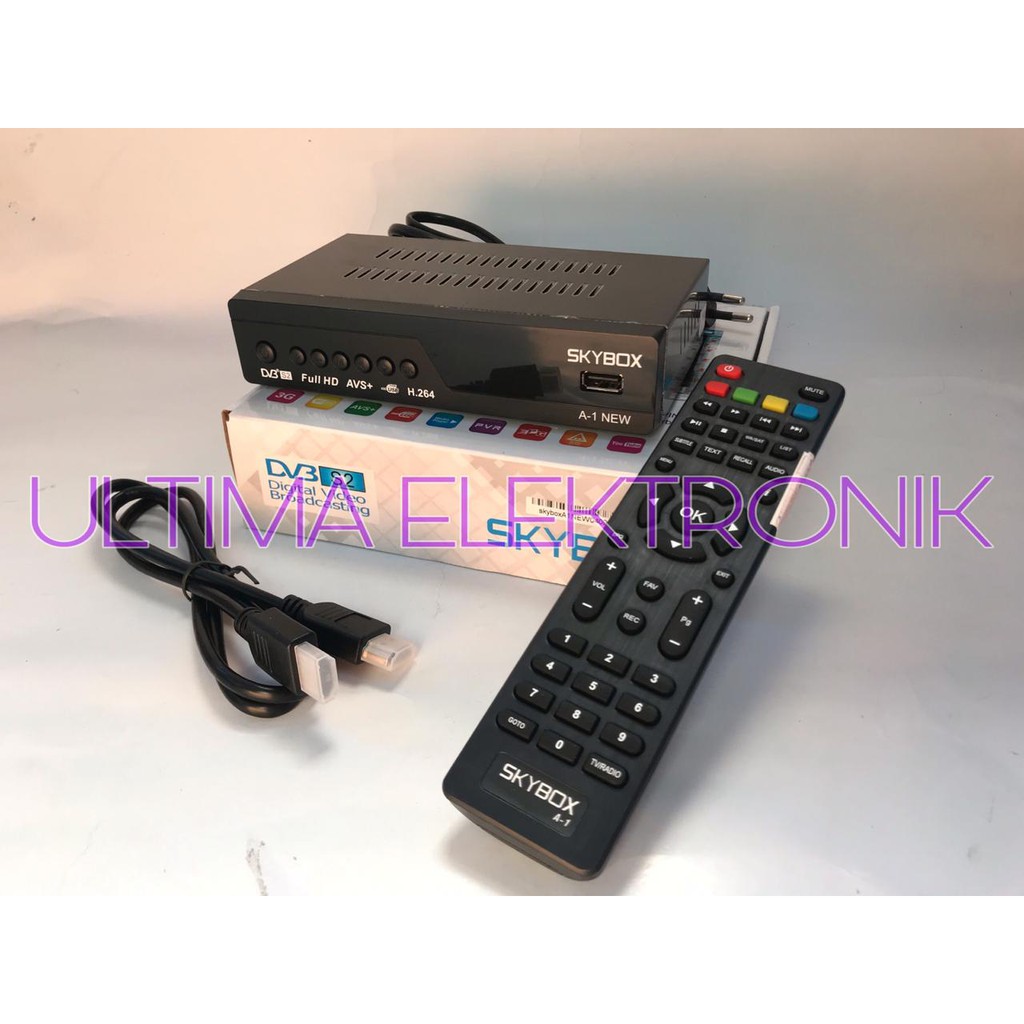 Receiver Decoder Skybox A1 New AVS  8mb untuk Parabola