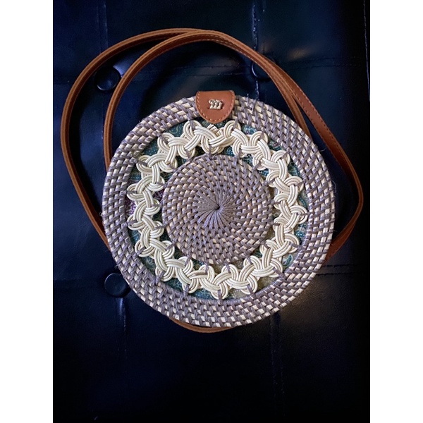 Tas Rotan Bulat New Beli Di Malioboro Jogja