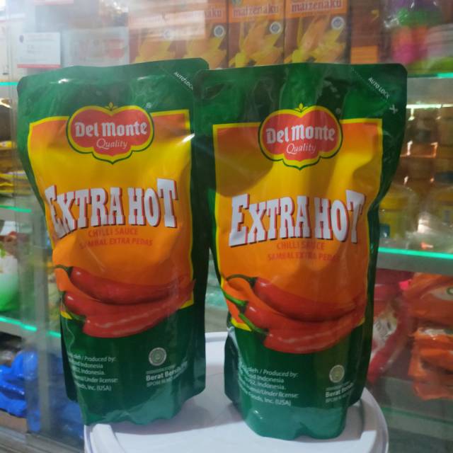 

SAMBAL SAUS CHILI EXSTRA HOT DELMONTE 1KG