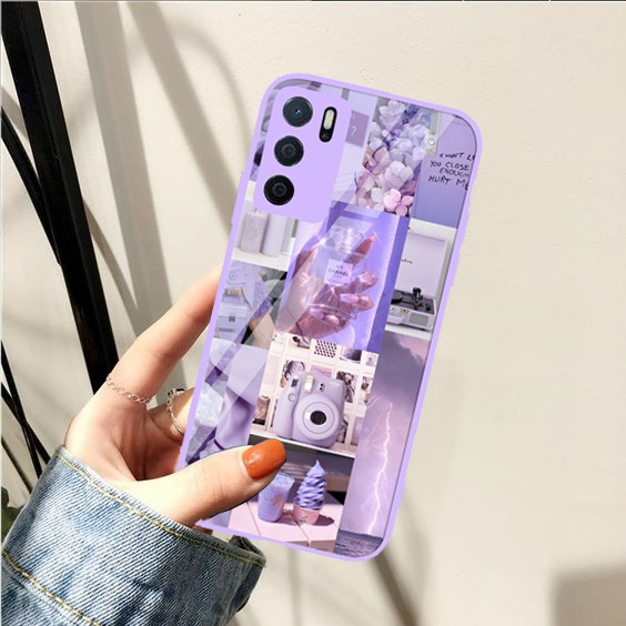 Softcase Glass Oppo A16 - Kesing Hp - Case Hp - SCC02 - Casing Hp - Sarung Hp - Pelindung Hp - Softcase Hp - Kesing - Softcase Glass Oppo A16 - Softcase Kaca Oppo A54 - Oppo A16  - Kesing A54 - Softcase Oppo A16 Terbaru - Oppo A16
