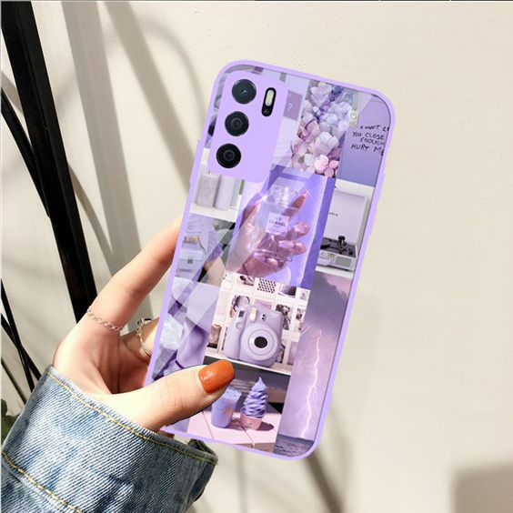 Softcase Glass Oppo A16 - Kesing Hp - Case Hp - SCC02 - Casing Hp - Sarung Hp - Pelindung Hp - Softc