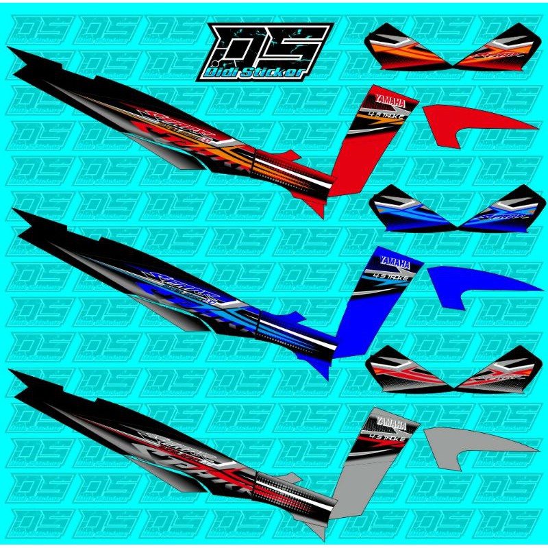 STRIPING VEGA NEW R SPARK NANO COSTUM THAILAND