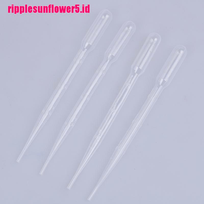 4pcs Pipet Tetes Bahan Plastik Ukuran 3ml Untuk Kucing