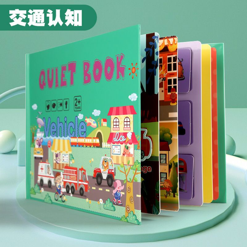 QUIET BOOK/BUSY BOOK/BUKU AKTIVITAS VELCRO ANAK/KIDS ACTIVITY BOOK