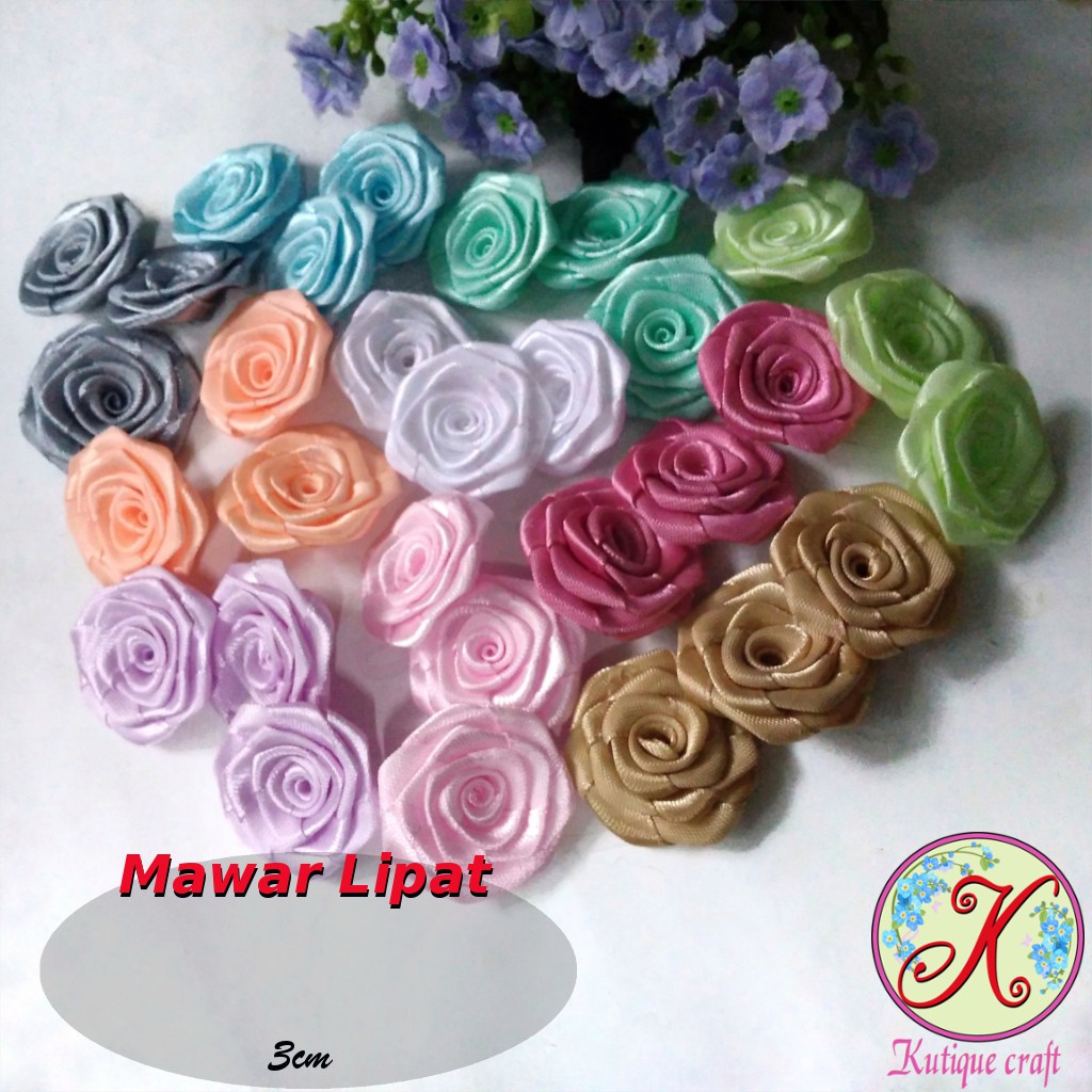 Mawar Tangkai Bunga Tangkai Merah Putih Ungu Pink Biru Shopee