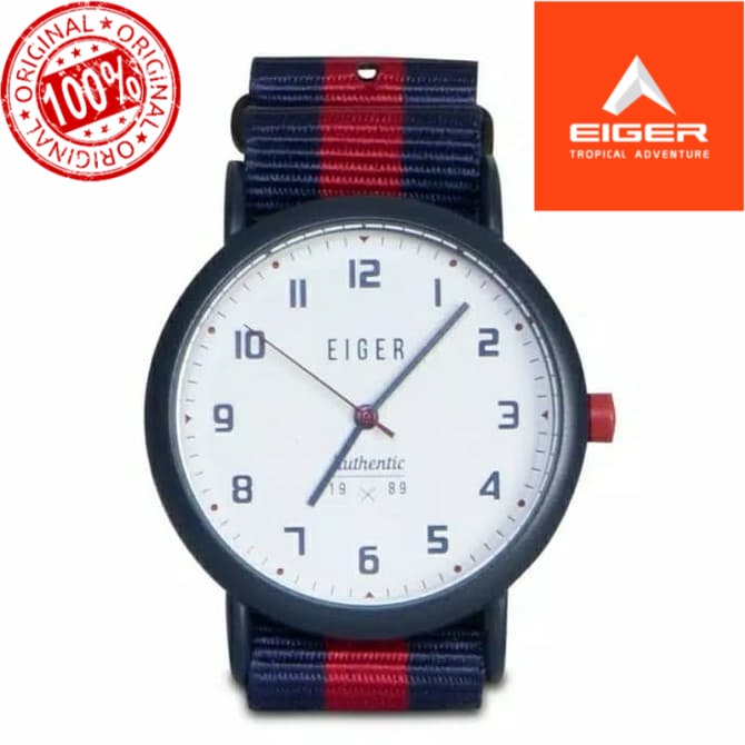 EIGER1989 jam WS Copper Watch - Navy 4728