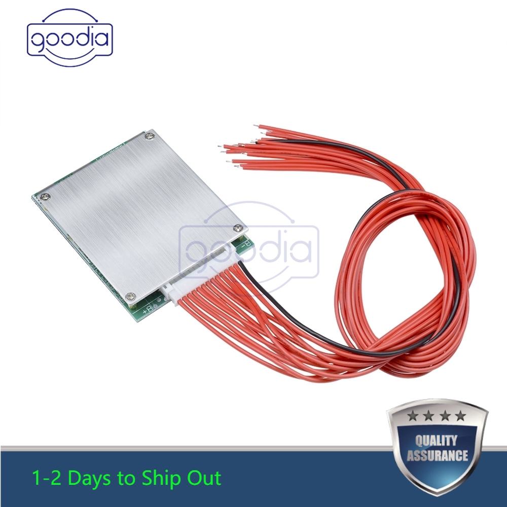 ✈【Fast/COD】✈Papan Sirkuit PCB Baterai Li-ion 48V 13S 35A BMS PCB untuk E-Bike Ebike