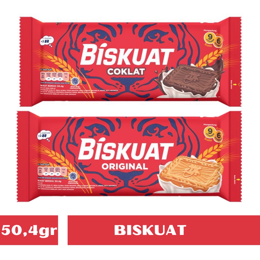 

BISKUAT VARIAN ORIGINAL/COKELAT 50.4gr