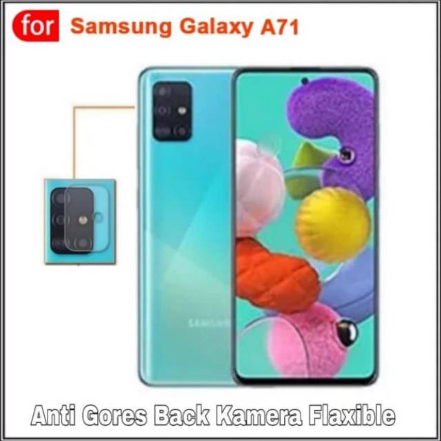 Tempered Glass Camera Samsung A71 - Anti Gores Kamera Samsung A71 - SC