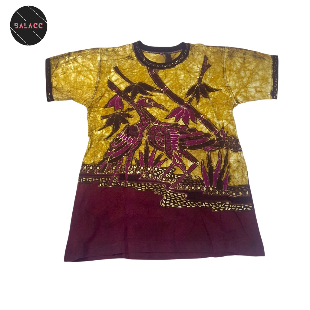 Kaos Batik Tulis Kaos Batik Handmade KCB 12