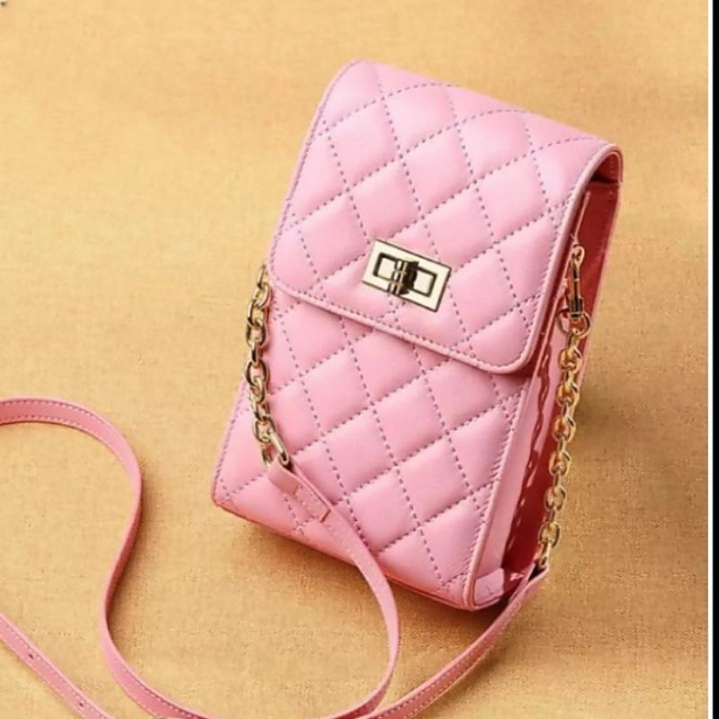 Tas Selempang Handphone Sling bag bordir tas hp tas makeup