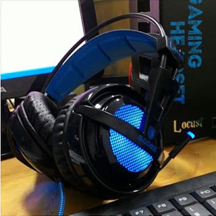 HEADSET GAMING SADES 704 LOCUST USB 7.1 SURROUND