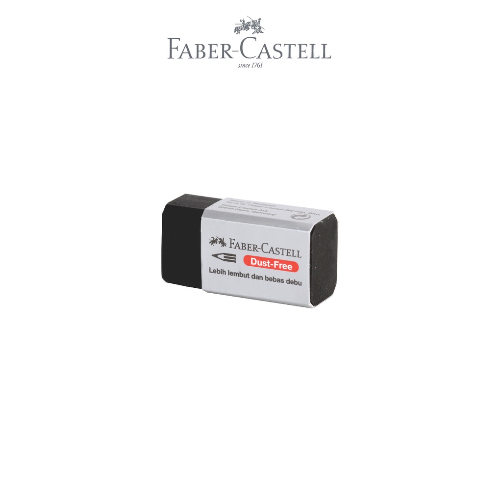 Faber-Castell Dust - Free Eraser Small Black New