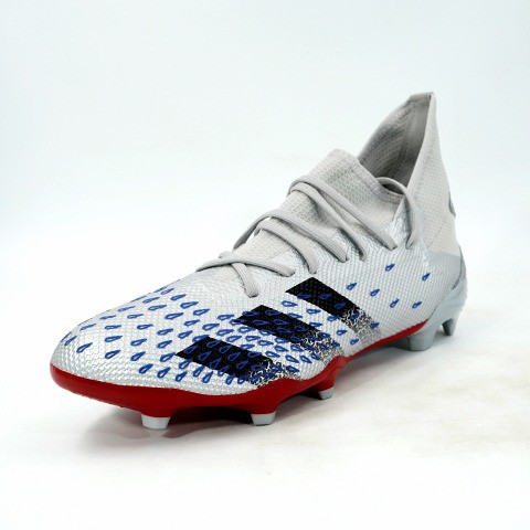 Sepatu Bola Adidas Original Predator Freak 3 FG Silver Metallic FY2219 BNIB