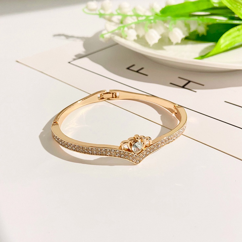 Gelang Keberuntungan Lapis Emas 18K Untuk Wanita