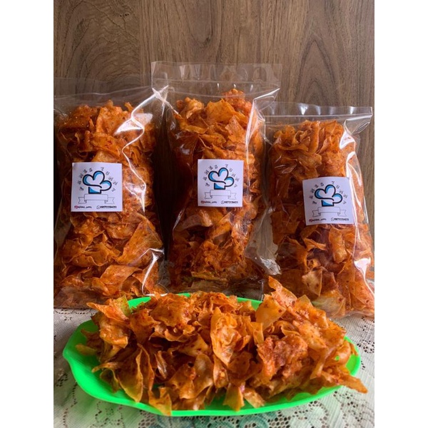 

keripik singkong cikruh extra daun jeruk