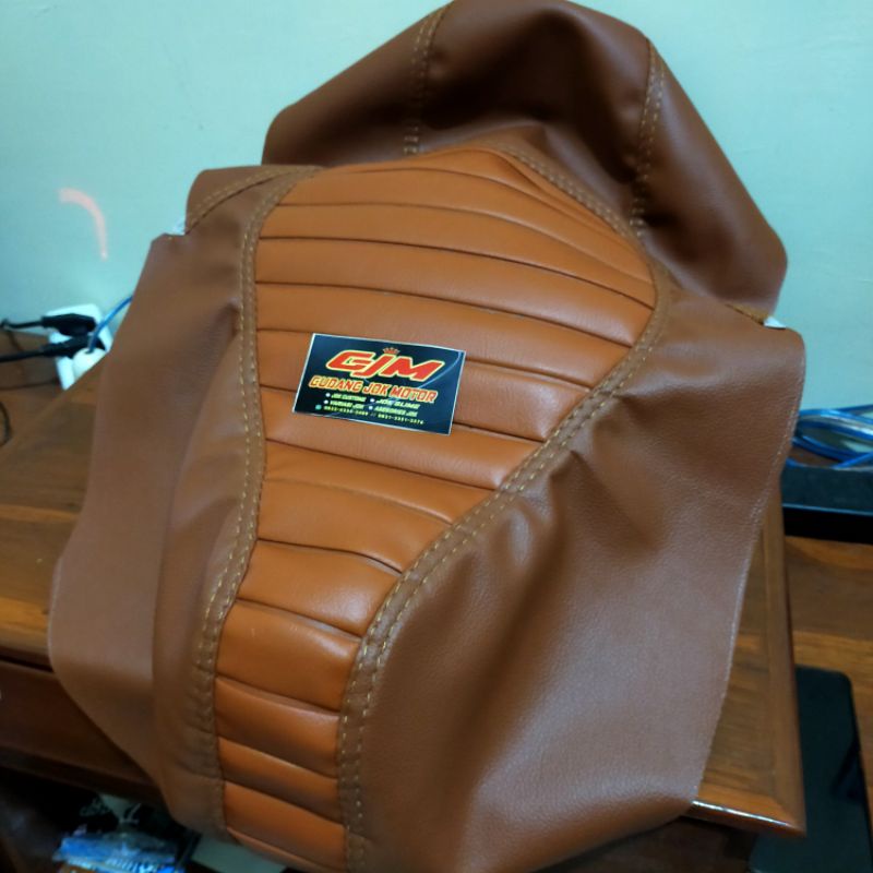 KULIT JOK MOTOR VARIO 125/COVER JOK MOTOR VARIO 150 CAFERACER ORIGINAL