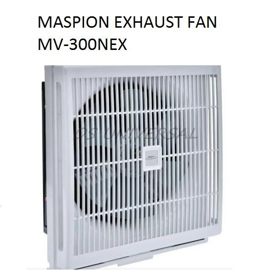 Maspion Exhaust Fan Dinding 12 Inch MV 300 NEX - Heksos Hexos MV300NEX 12Inch 12&quot; Kipas Angin Tembok