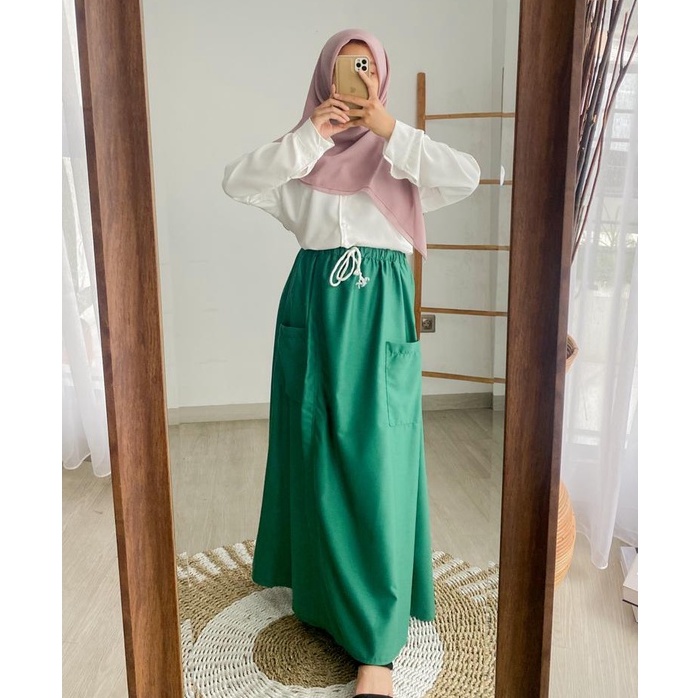 SHAGIVA SKIRT - ROK PANJANG / ROK / ROK MURAH / ROK CANTIK / ROK MUSLIM