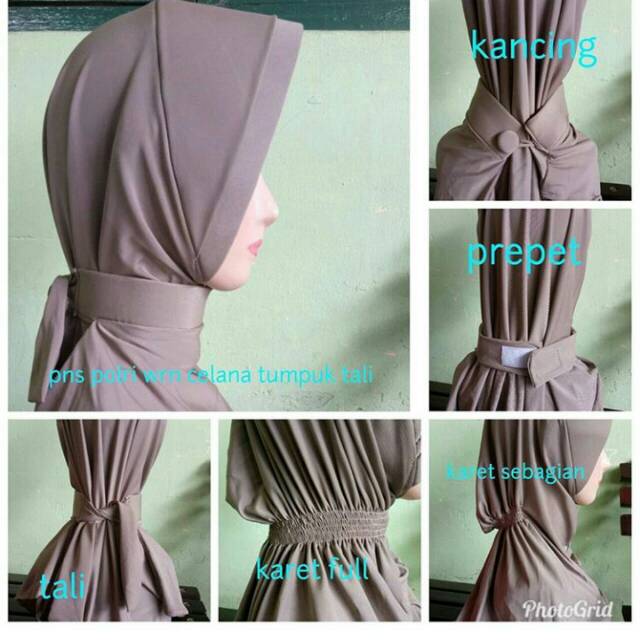 Jilbab pns polri