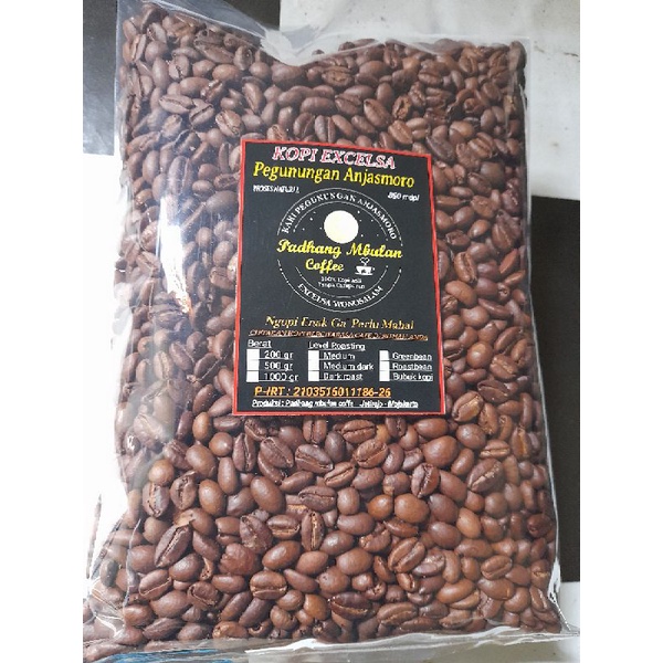 

roastbean excelsa 1 kg