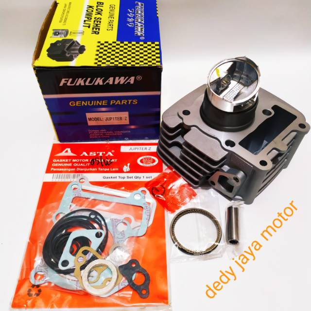 Blok seher komplit + paking top set jupiter z fukukawa genuine parts original