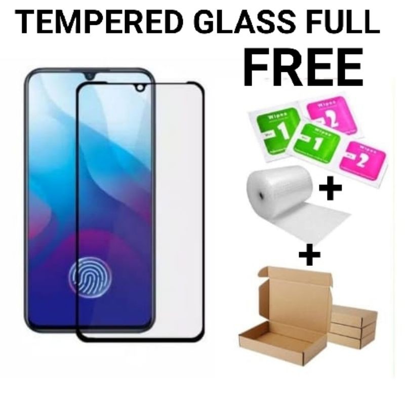 Tempered Glass Full VIVO V5/V5s/Y67/V7+/V9/V11/V11i /V11pro/V15/V15PRO/V17pro/V19/V20/V20SE/V21 4G/V21 5G/V21E/S1/S1pro/Z1/Z1PRO/X30/X50