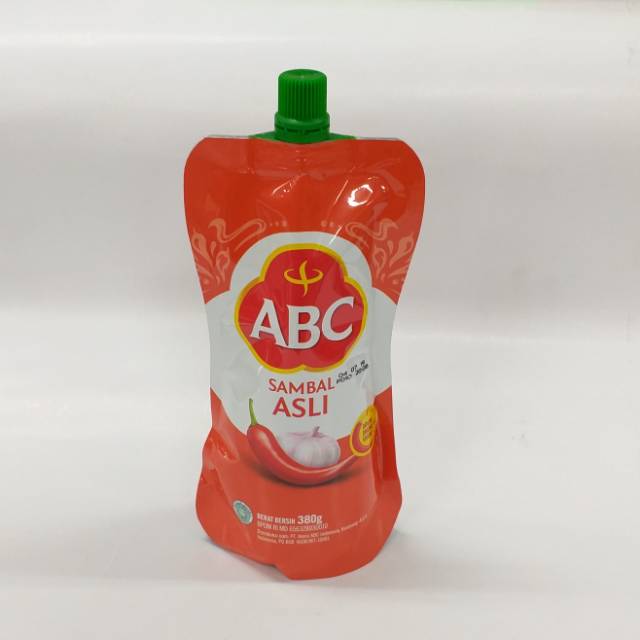 

Saus ABC Sambal Asli Pouch 380gr