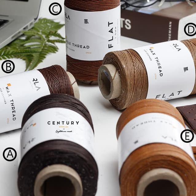 Wax Leather Thread 0.8mm / Benang Kulit / Leather Tool / Waxed / Tools