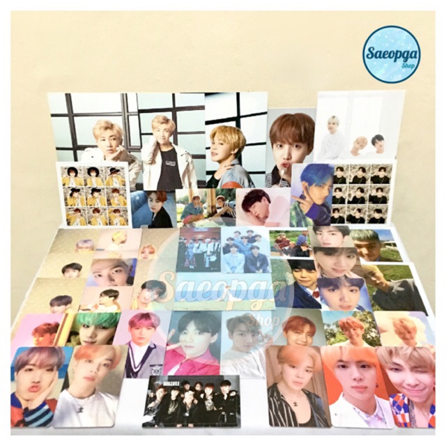 BTS - PHOTOCARD OFFICIAL PC LOVE YOURSELF ANSWER TEAR HER DARK&WILD YNWA YF ORUL NOW SG PERSONA MOTS