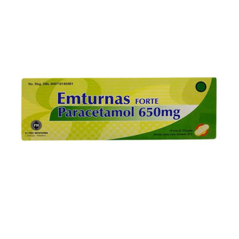 Emturnas Forte/ Obat Demam/ Sakit Kepala/ Sakit Gigi