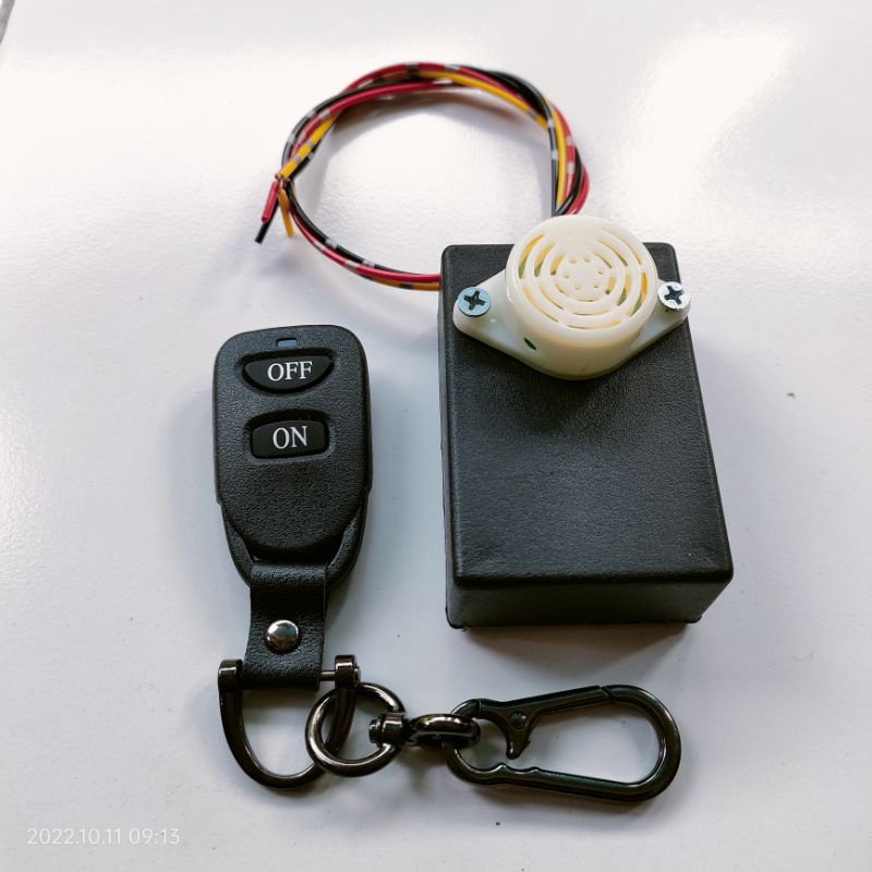 SafetyPro remote pengaman motor anti maling, anti begal, anti tekor, plus alarm buzzer alat pengaman