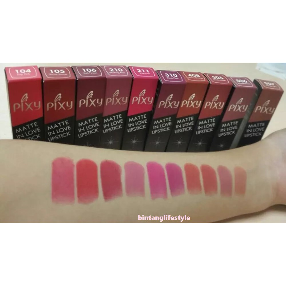 Pixy Matte In Love Lipstick - 4.4 gr