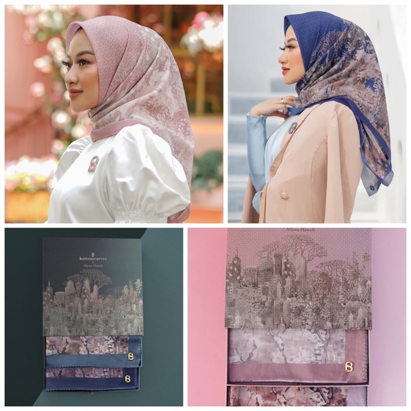 Buttonscarves New York Reborn Collector Edition x Allysa Hawadi