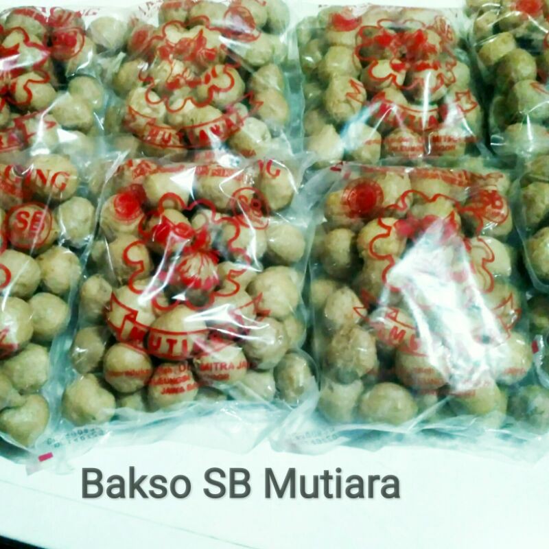 

Bakso Daging Sapi SB Mutiara