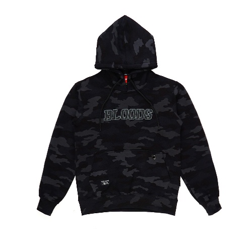 Bloods Sweater Hoodie Steinz Black Army