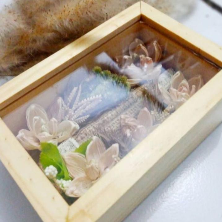 

[KODE RDT] 10x15 Wooden sliding acrylic box kotak kayu akrilik kotak sovenir kayu souvenir box