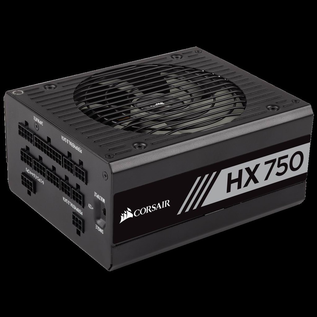 READY Corsair HX750 750W 80 PLUS PLATINUM Certified Fully Modular PSU SULTAN AGAN