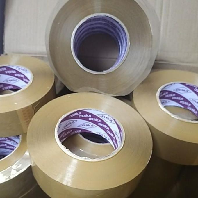 

PROMO BESAR (ruz-234) LAKBAN BENING/COKLAT JUMBO 45 MM X 300 YARD