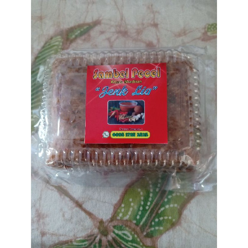 

Sambel Pecel Khas Madiun