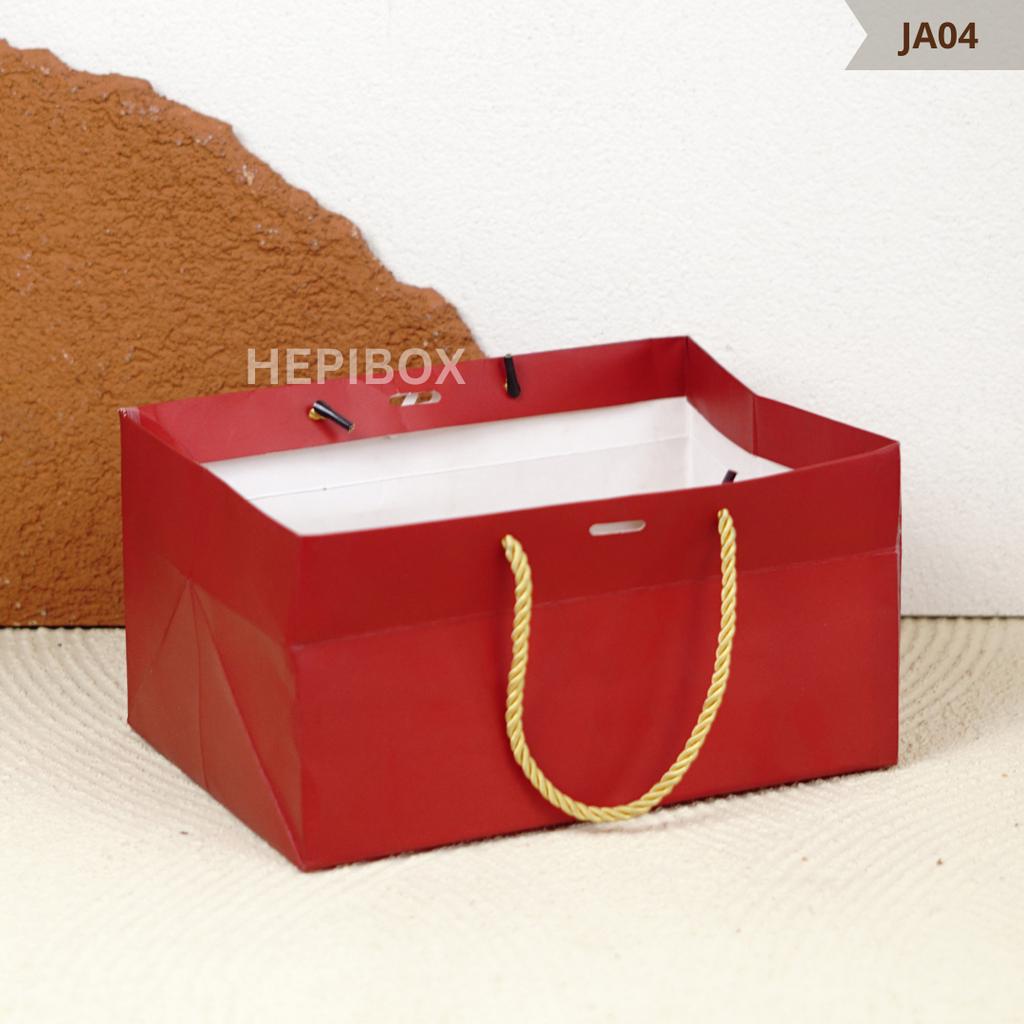 Paperbag polos / Paperbag Motif Christmas / Tas Kue / Tas Kue Kering / Souvenir Packaging / Kemasan Motif Natal | JA04